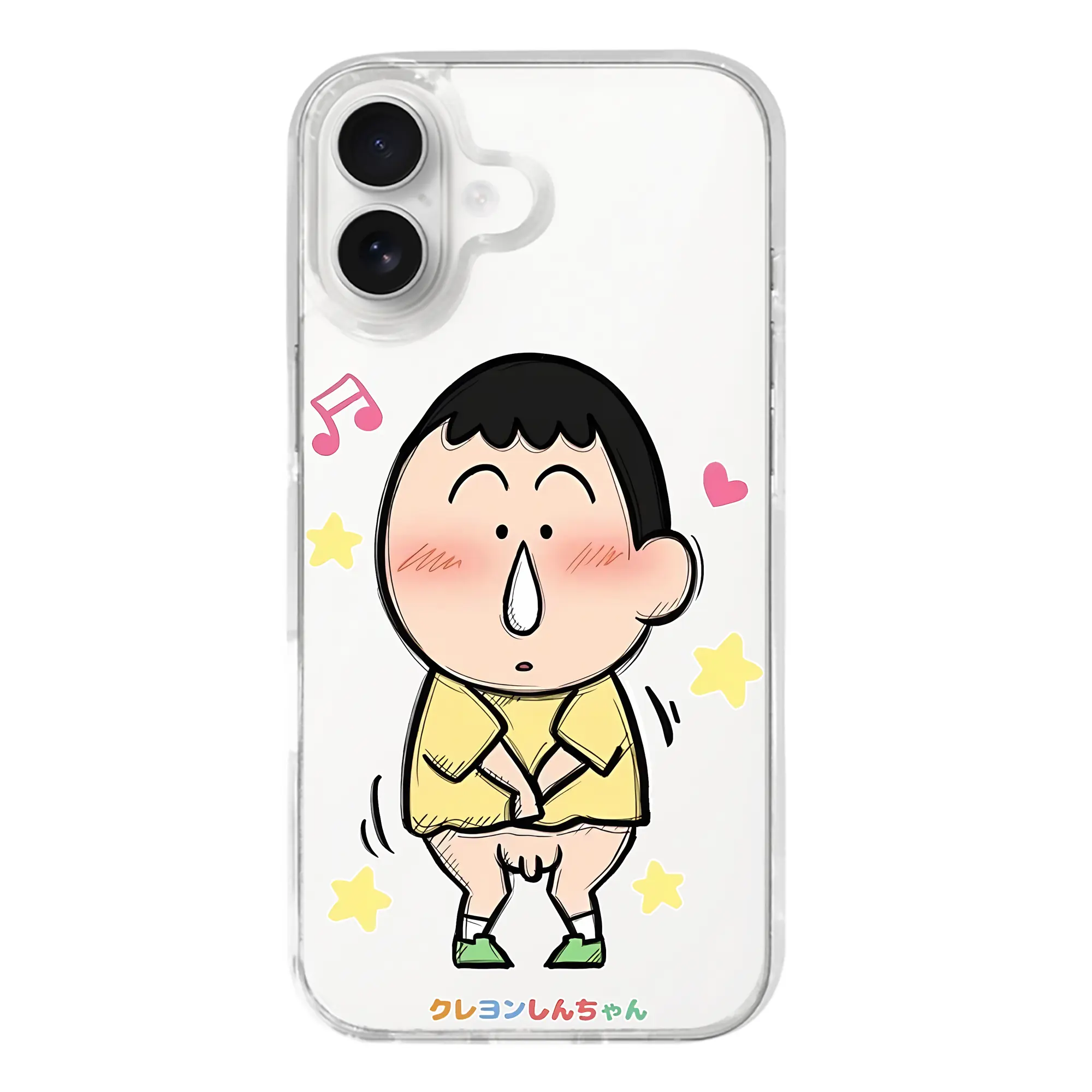 クレヨンしんちゃん グッズ ボーちゃん - iPhone 17シリーズ 透明スマホケース – 薄型・耐衝撃・精密フィット保護カバー